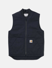 Load image into Gallery viewer, Carhartt-WIP Vest (Dearborn Organic Canvas) - Dark Navy Blue