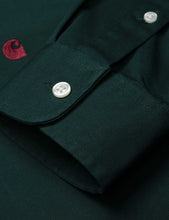 Load image into Gallery viewer, Carhartt-WIP Madison Shirt - Dark Fir Green / Merlot Red