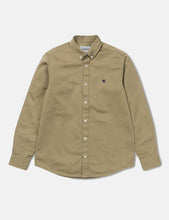 Load image into Gallery viewer, Carhartt-WIP L/S Madison Shirt - Khaki Leather