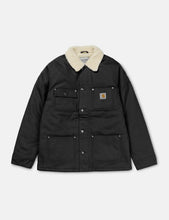 Load image into Gallery viewer, Carhartt-WIP Fairmount Coat - Black Rigid