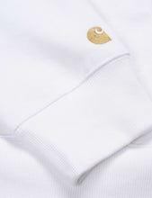 Load image into Gallery viewer, Carhartt-WIP Chase Hooded Sweatshirt - White