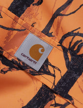 Load image into Gallery viewer, Carhartt-WIP Nimbus Half-Zip Jacket (Fleece Lined) - Camo Tree Orange