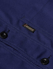 Load image into Gallery viewer, Le Laboureur Cotton Work Jacket - Navy Blue