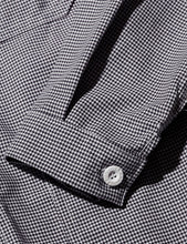 Load image into Gallery viewer, Le Laboureur Houndstooth Cotton Work Jacket - Black/White