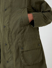 Load image into Gallery viewer, Barbour x Engineered Garments Washed Highland Parka - Olive