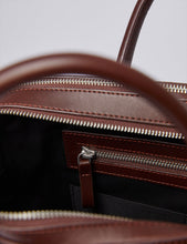 Load image into Gallery viewer, Sandqvist Lesli Briefcase (Leather) - Dark Brown