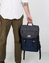 Load image into Gallery viewer, Sandqvist Hans Backpack (Cordura) - Navy Blue/Multi