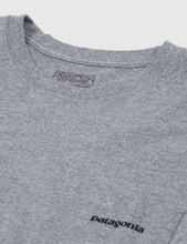 Load image into Gallery viewer, Patagonia P-6 Logo Pocket Responsibili-Tee T-Shirt - Gravel Heather Grey
