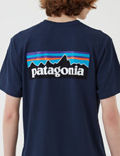 Load image into Gallery viewer, Patagonia P-6 Logo Responsibili-Tee T-Shirt - Classic Navy Blue

