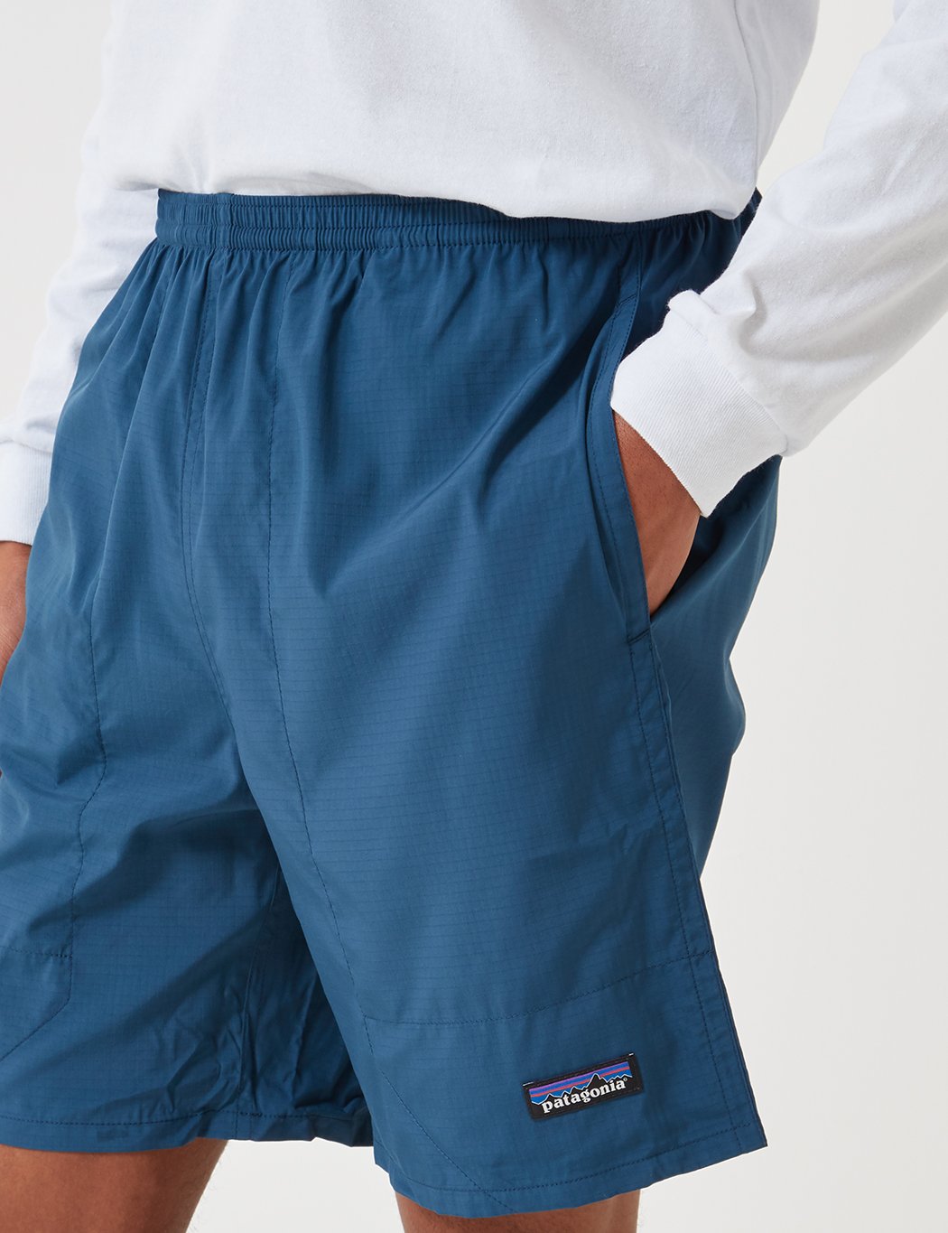 Patagonia baggies lights shorts stone blue Clearance