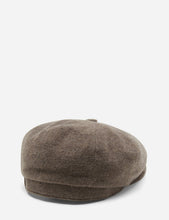 Load image into Gallery viewer, Stetson Hatteras Newsboy Cap (Wool/Cashmere) - Mouse Brown
