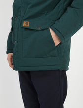 Load image into Gallery viewer, Carhartt-WIP Trapper Parka - Dark Fir Green / Black
