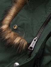 Load image into Gallery viewer, Carhartt-WIP Trapper Parka - Dark Fir Green / Black
