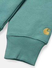 Load image into Gallery viewer, Carhartt-WIP Chase Sweatshirt - Teal Green
