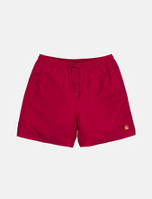 Load image into Gallery viewer, Carhartt-WIP Chase Swim Shorts - Cardinal Red
