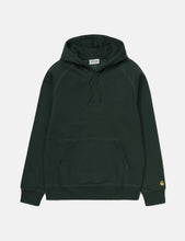 Load image into Gallery viewer, Carhartt-WIP Chase Hooded Sweatshirt - Bottle Green
