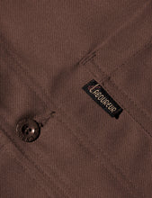 Load image into Gallery viewer, Le Laboureur Cotton Work Jacket - Brown
