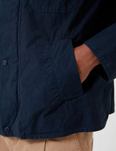 Load image into Gallery viewer, Barbour x Engineered Garments Cowen Washed Casual Jacket - Navy Blue
