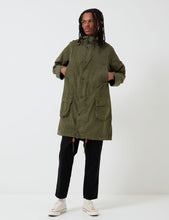 Load image into Gallery viewer, Barbour x Engineered Garments Washed Highland Parka - Olive

