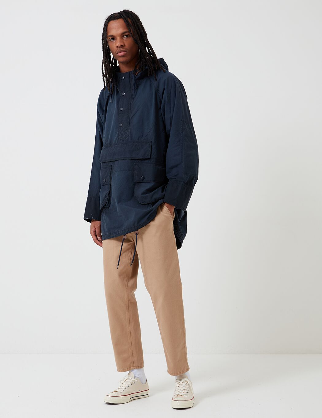 Barbour x Engineered Garments Washed Warby Casual Jacket - Navy