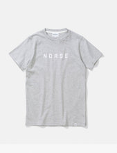 Load image into Gallery viewer, Norse Projects Niels Standard Logo T-Shirt - Light Grey Melange
