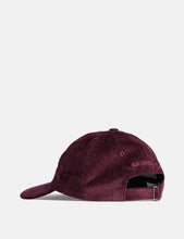 Load image into Gallery viewer, Norse Projects Thin Cord Sports Cap - Mulberry Red
