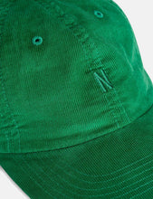 Load image into Gallery viewer, Norse Projects Baby Corduroy Sports Cap - Sporting Green
