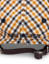 Load image into Gallery viewer, Norse Projects Gingham Sports Cap - Sunwashed Yellow
