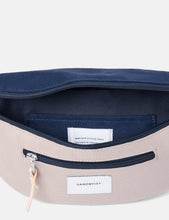 Load image into Gallery viewer, Sandqvist Aste Hip Bag - Beige/Navy Blue
