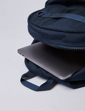 Load image into Gallery viewer, Sandqvist Elton Backpack - Navy Blue
