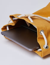 Load image into Gallery viewer, Sandqvist Stig Backpack (Canvas) - Honey Yellow
