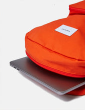 Load image into Gallery viewer, Sandqvist Kim Ground Backpack (Canvas) - Poppy Red
